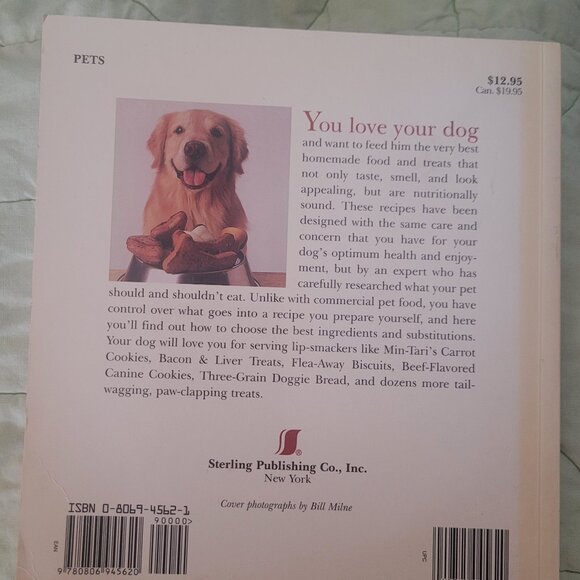 Dog Cookbook TASTY TREATS FOR DEMANDING DOGS By Gregg Gillespie Homemade Goodies - Picture 2 of 7